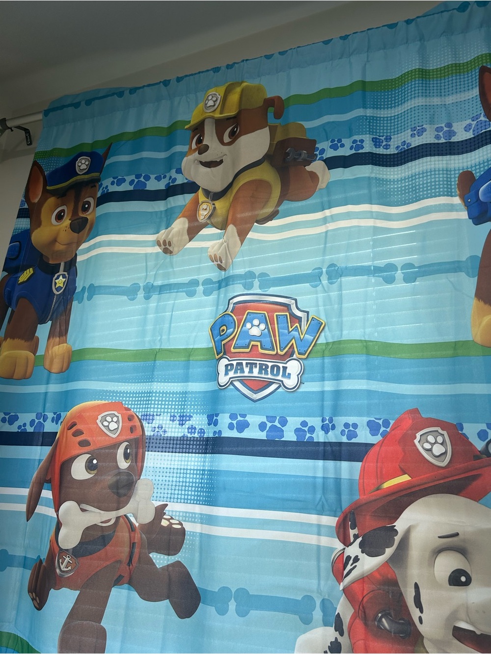 Curtain with Paw Patrol print set of 2 - Picture 4 of 5